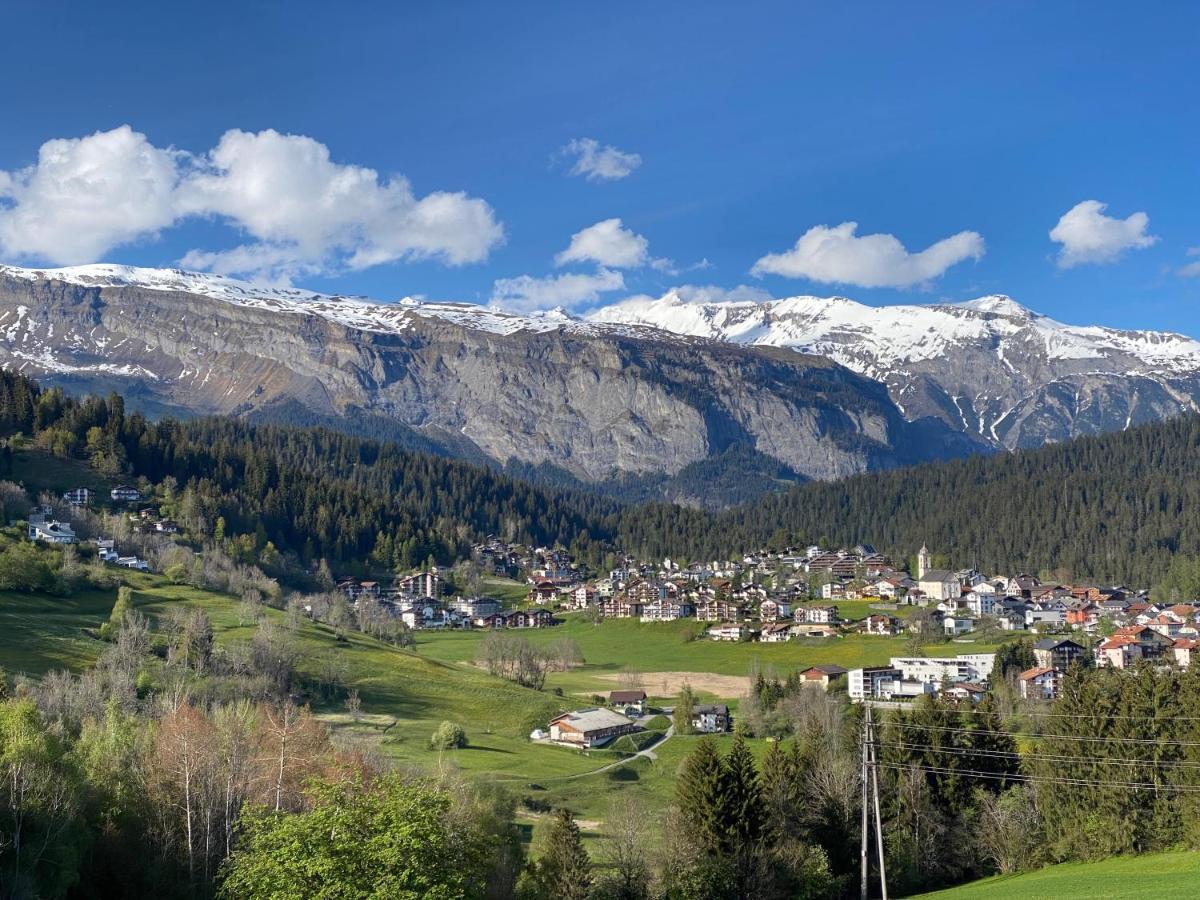 Moderne Ferienwohnung In Laax - Modern Apartment In لاكس المظهر الخارجي الصورة